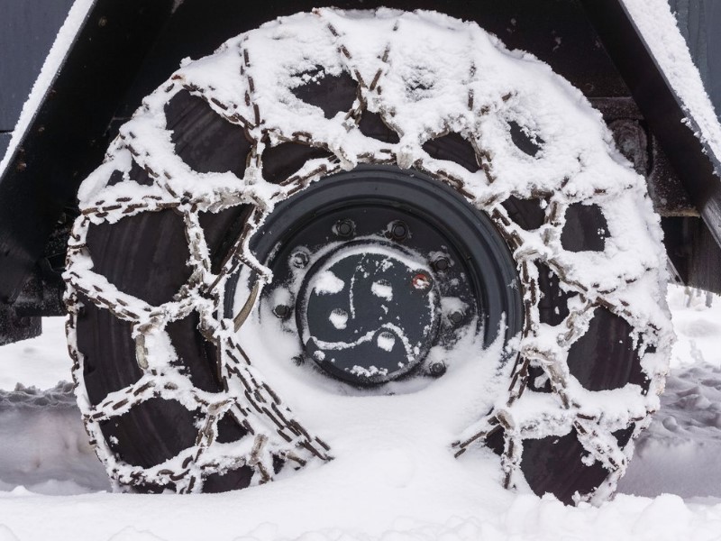 Snežne verige za avto iz jekla